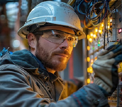 Industrial boiler installation in plant